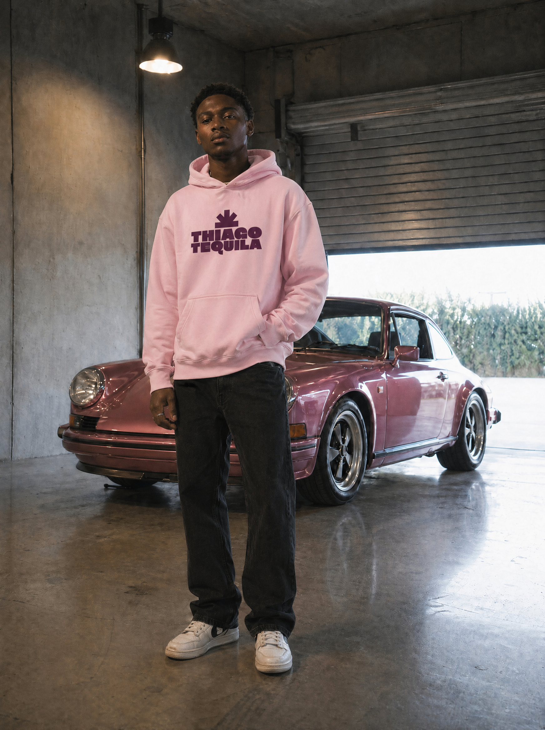 Pink Hoodie – Plum Dancing Cowgirl